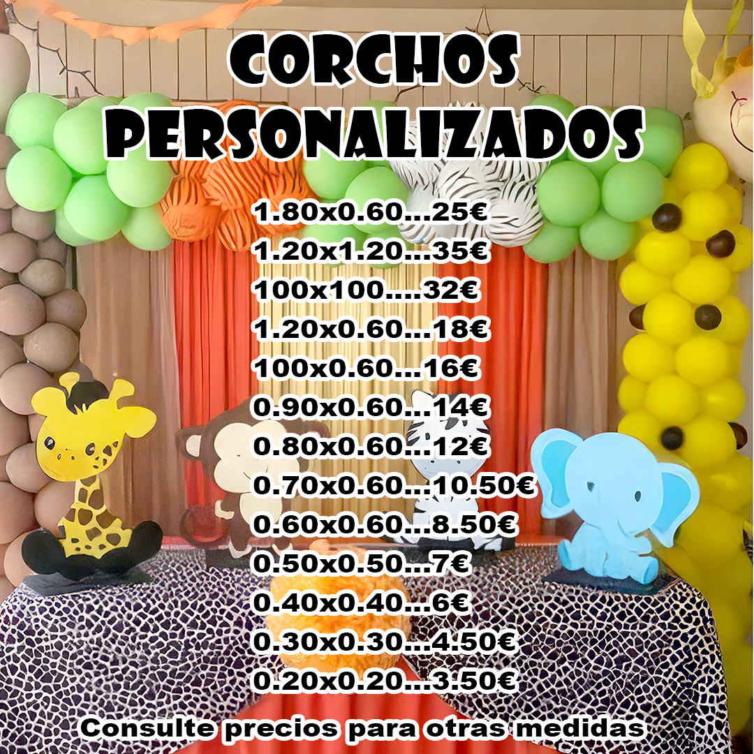 Corcho personalizado